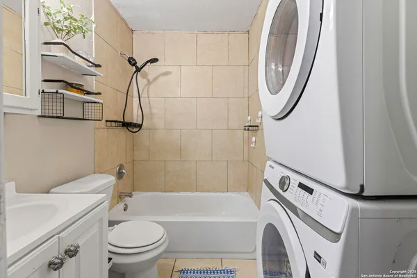 a view of gym equipment and children play room