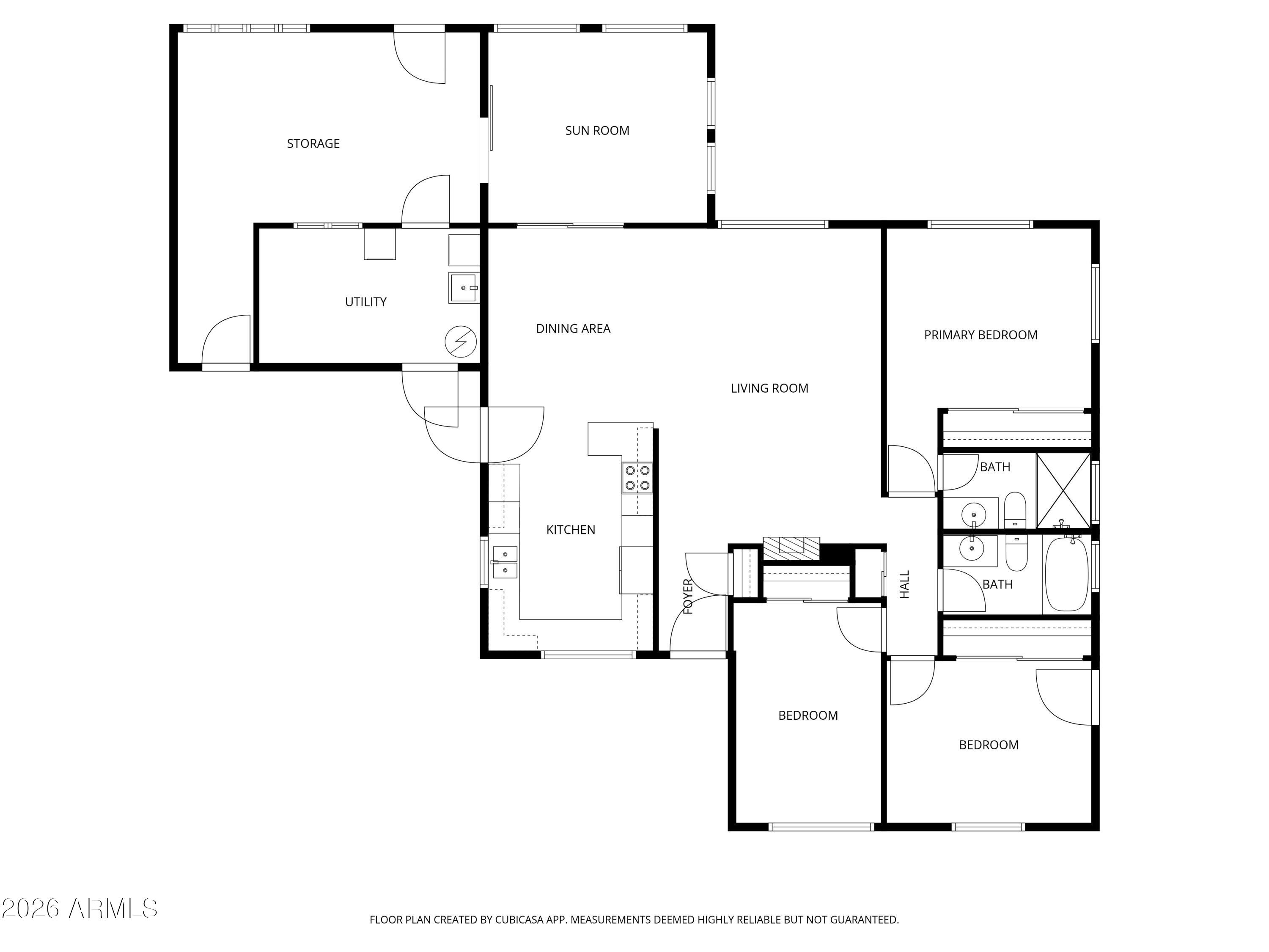 1215 West Colter Street Phoenix, AZ 85013 - Photo 42 of 42 Floor Plan