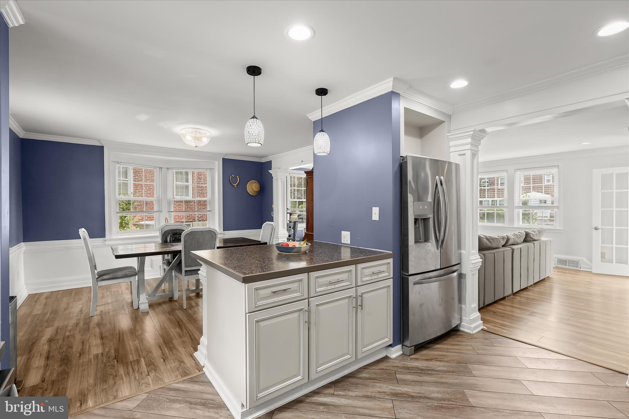 1823 Deveron Road Towson, MD 21286 - Photo 11 of 43 Dining Area and Kitchen