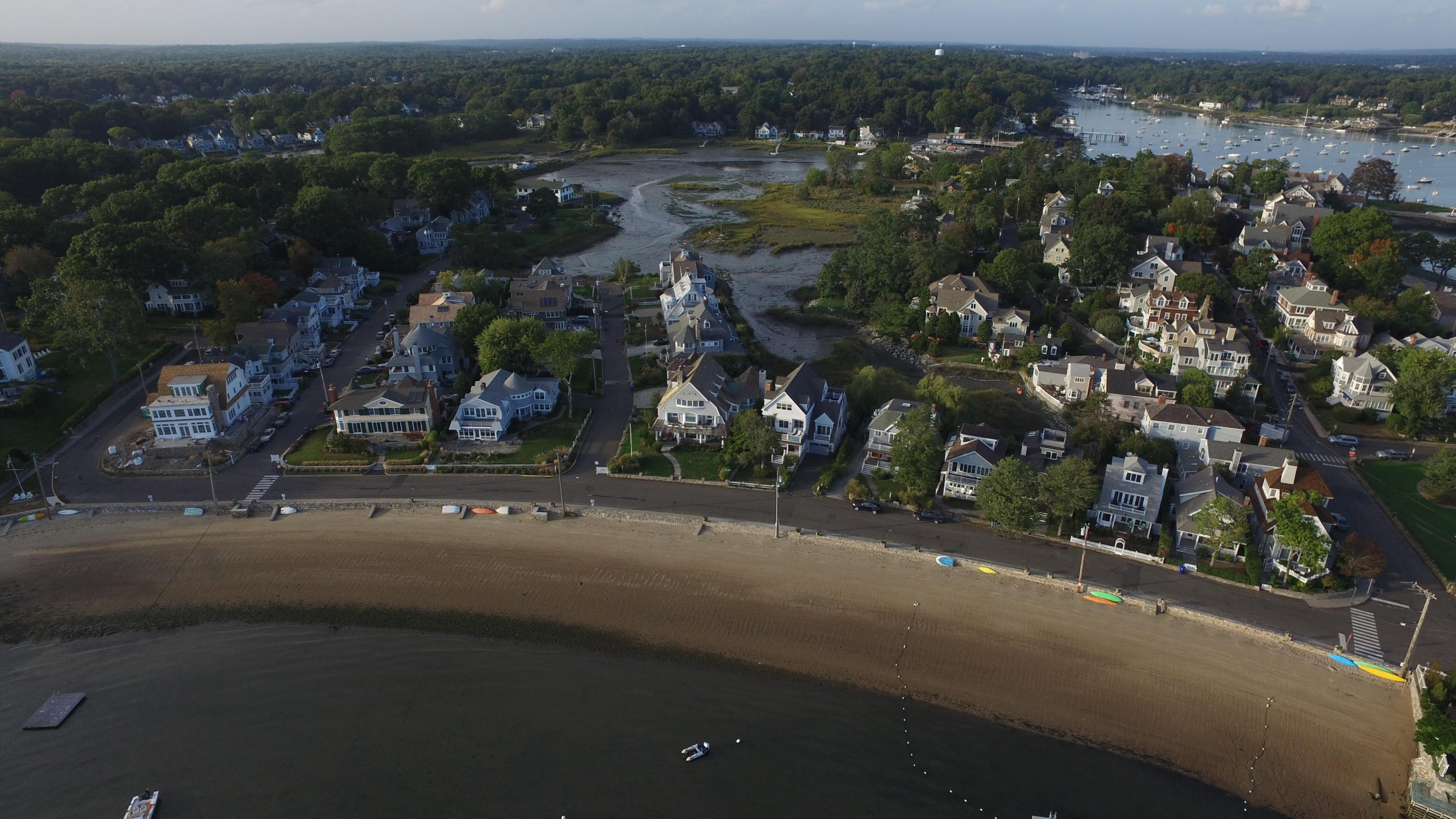 23 Crescent Beach Road Rowayton, CT 06853 - Photo 25 of 34 an aerial view of a city