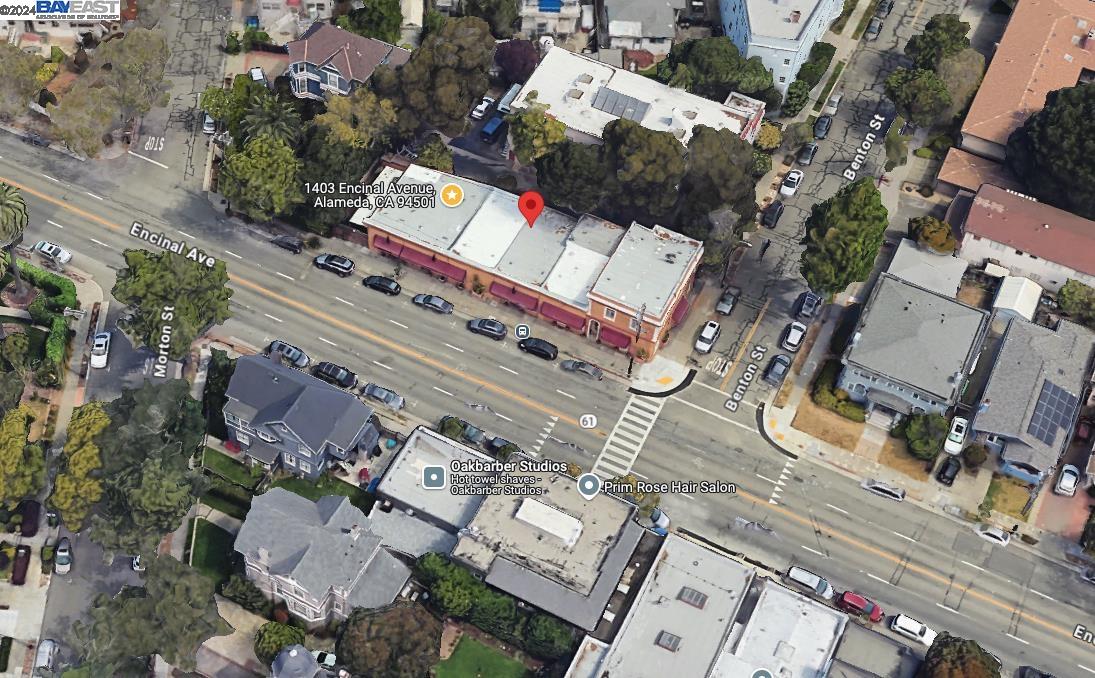 1203 Benton Street Alameda, CA 94501 - Photo 3 of 3 an aerial view of residential house with outdoor space