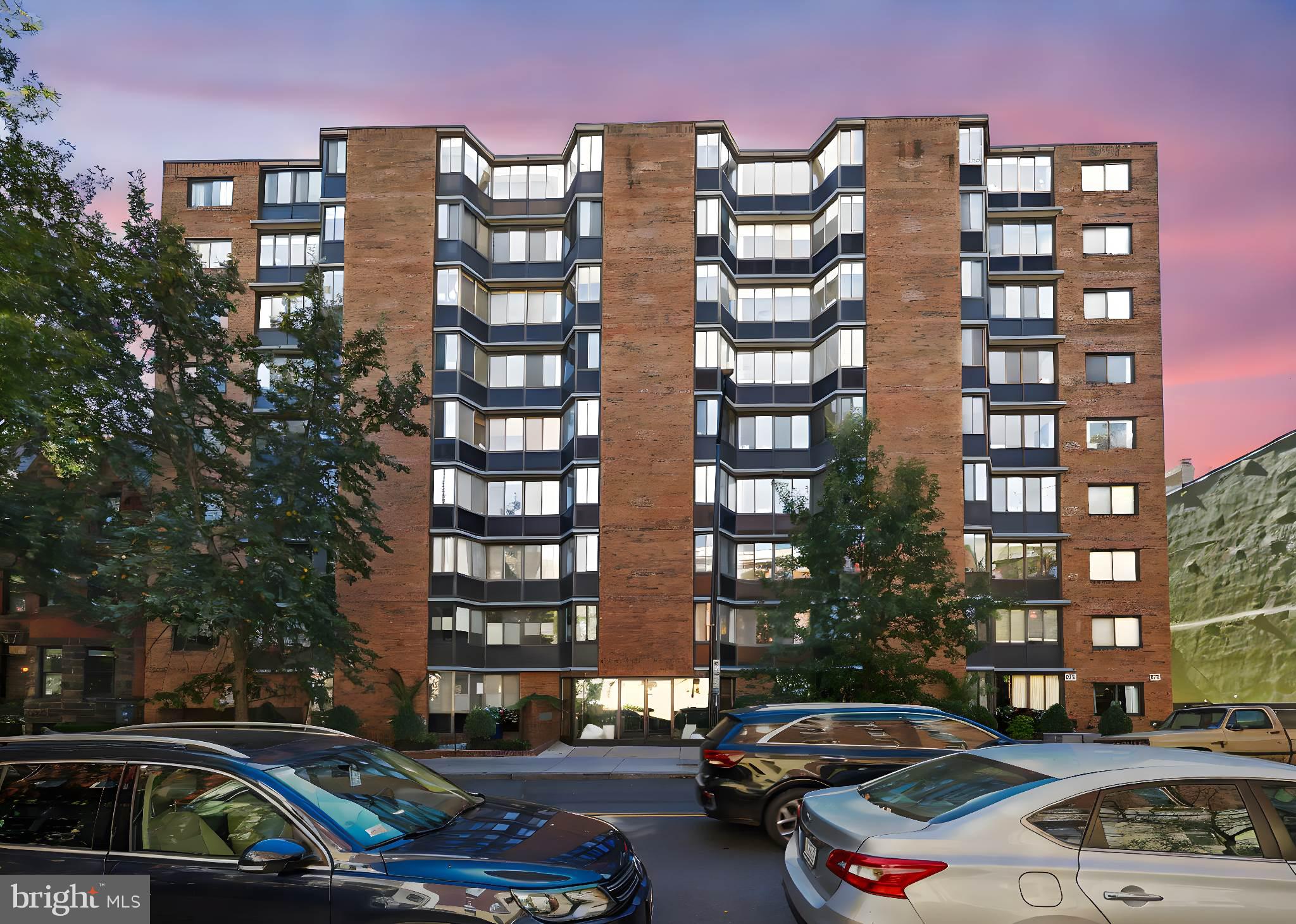 1718 P Street Northwest, Unit 509 Washington, DC 20036 - Photo 19 of 20 a city street lined with buildings and cars