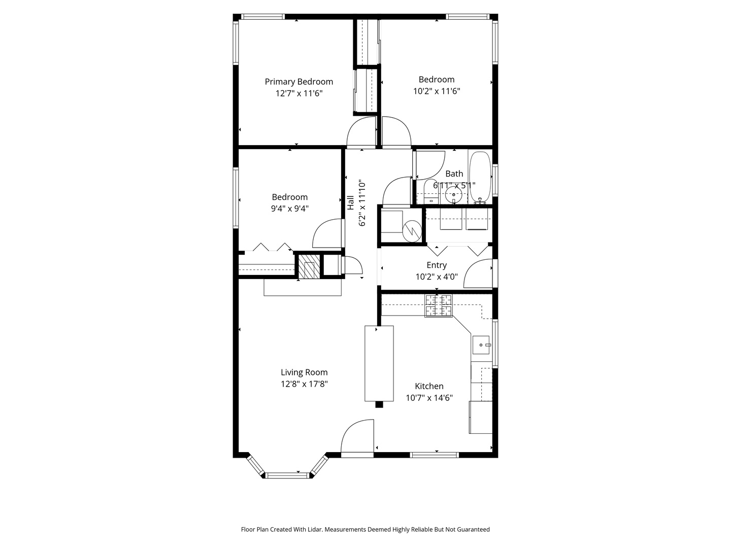 7656 80th Place Bridgeview, IL 60455 - Photo 39 of 39 a picture of a floor plan