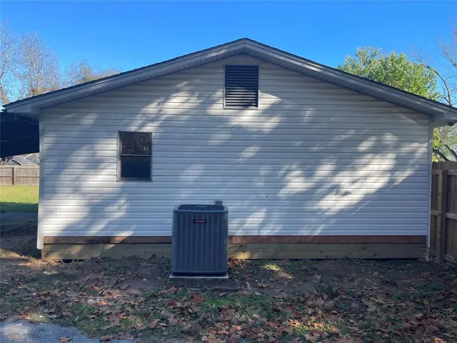 a view of front door of house