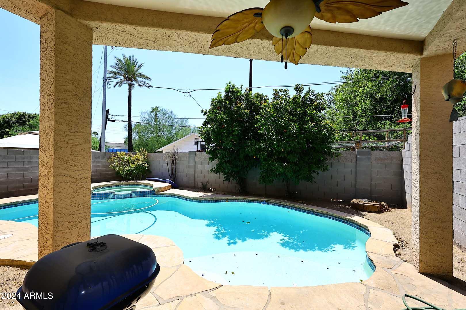 6006 North 5th Place Phoenix, AZ 85014 - Photo 30 of 34 a view of backyard with plants
