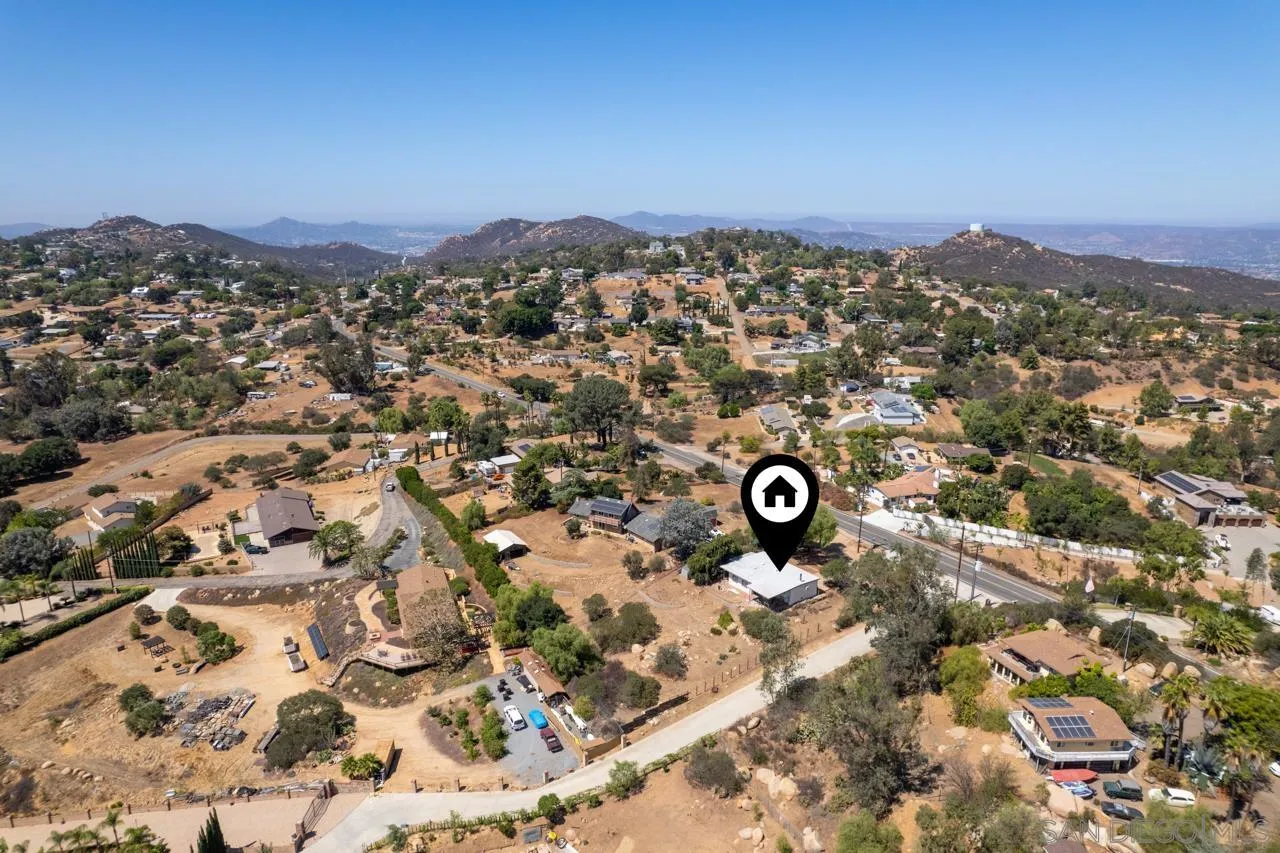 497 Mountain View Road El Cajon, CA 92021 - Photo 27 of 30 an aerial view of residential houses with outdoor space