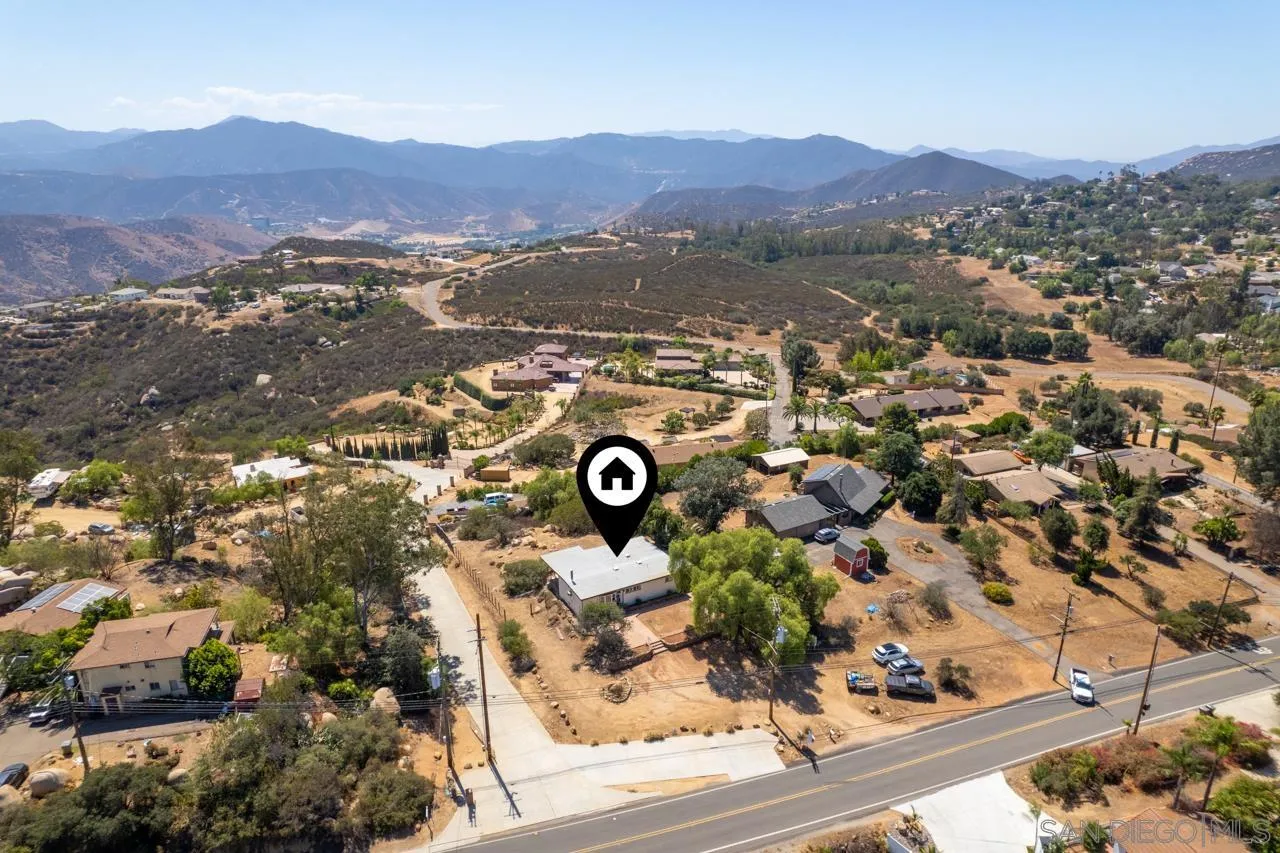 497 Mountain View Road El Cajon, CA 92021 - Photo 29 of 30 an aerial view of mountain and residential houses
