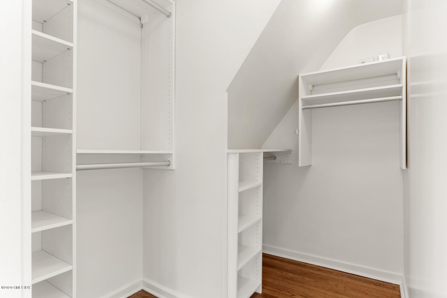 1 Spring Road Greenwich, CT 06830 - Photo 21 of 45 a view of walk in closet with empty racks