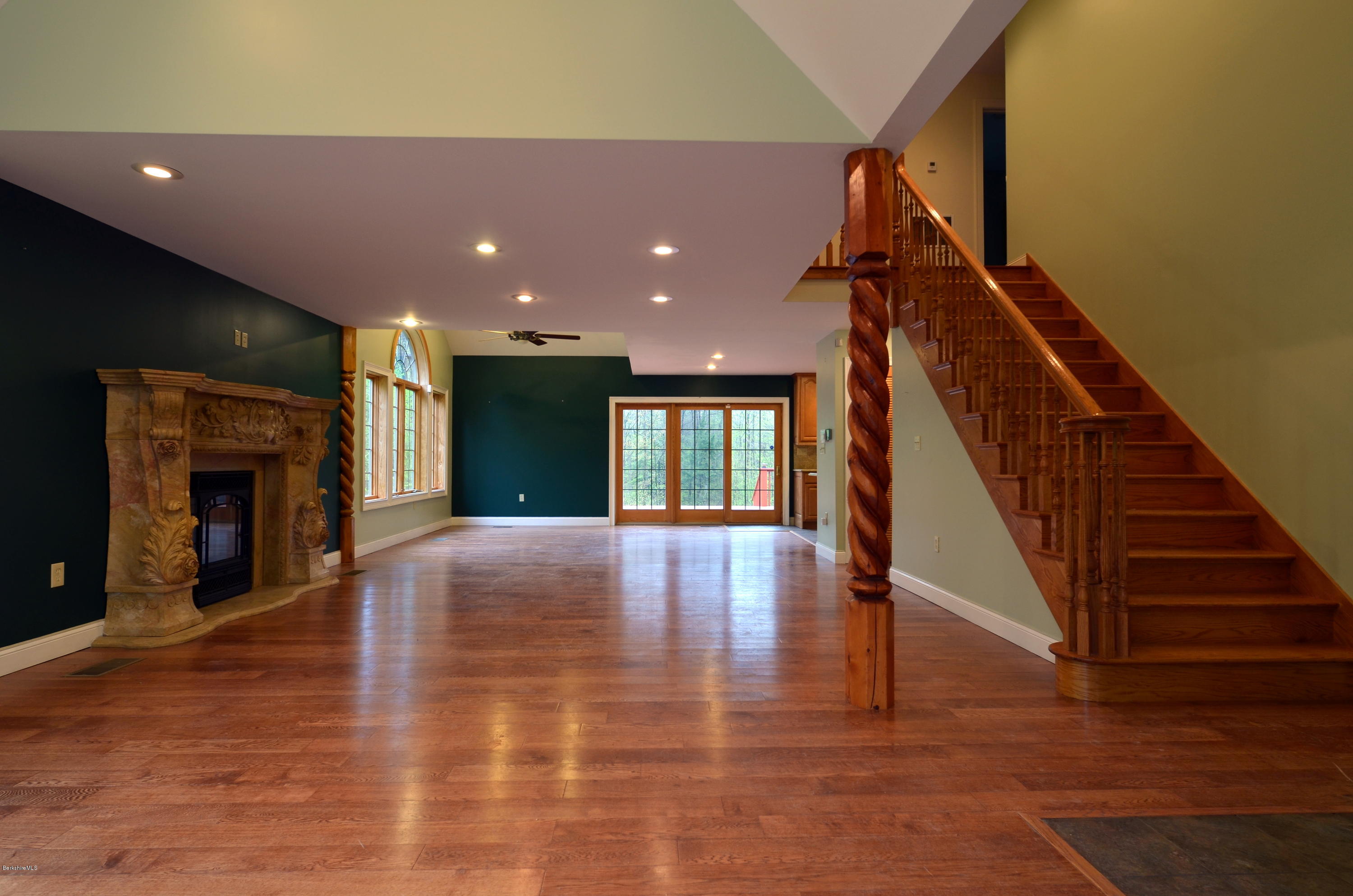 317 Skyline Ridge Road Becket, MA 01223 - Photo 14 of 29 a view of entryway and hall with wooden floor