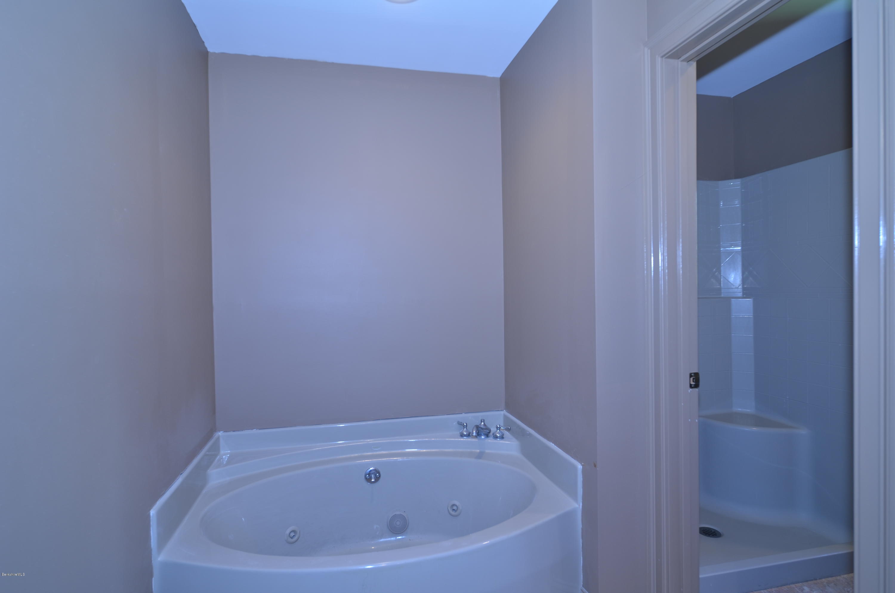 317 Skyline Ridge Road Becket, MA 01223 - Photo 24 of 29 a white bath tub sitting in a bathroom