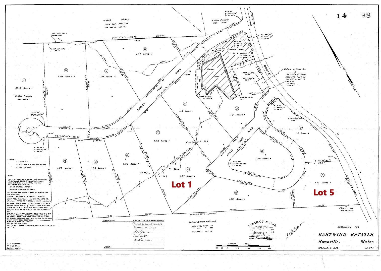 1-5 Goose Pond Road Swanville, ME 04915 - Photo 3 of 6 Lots 1 & 5 Eastwind Estates3000_2 (Large