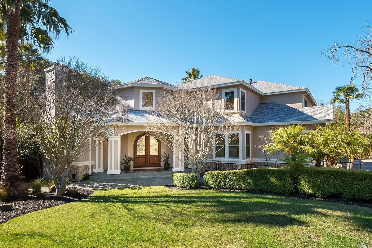 2417 Vineyard Road Novato, CA 94947 - Photo 1 of 1 a front view of a house with a garden