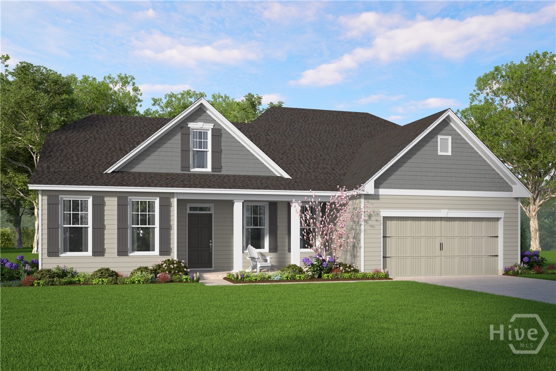 Rendering is meant to be representative of home; to be similar not identical.