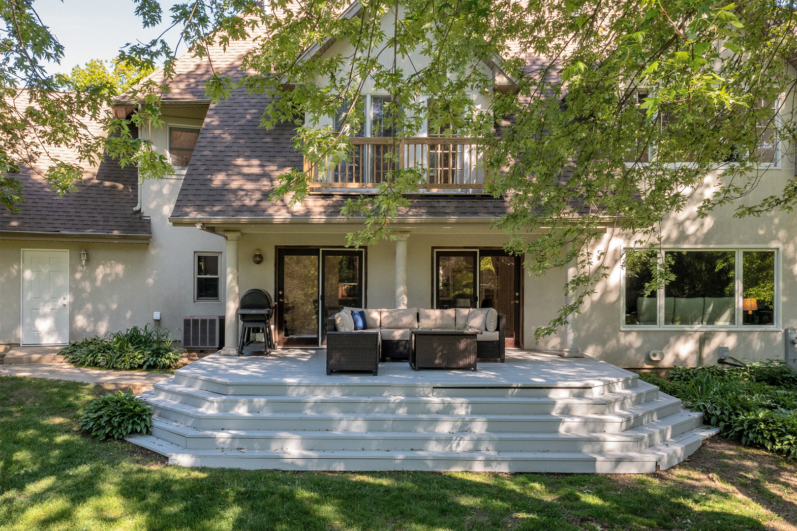 144 North Highland Road Inverness, IL 60067 - Photo 35 of 49 a view of a house with patio