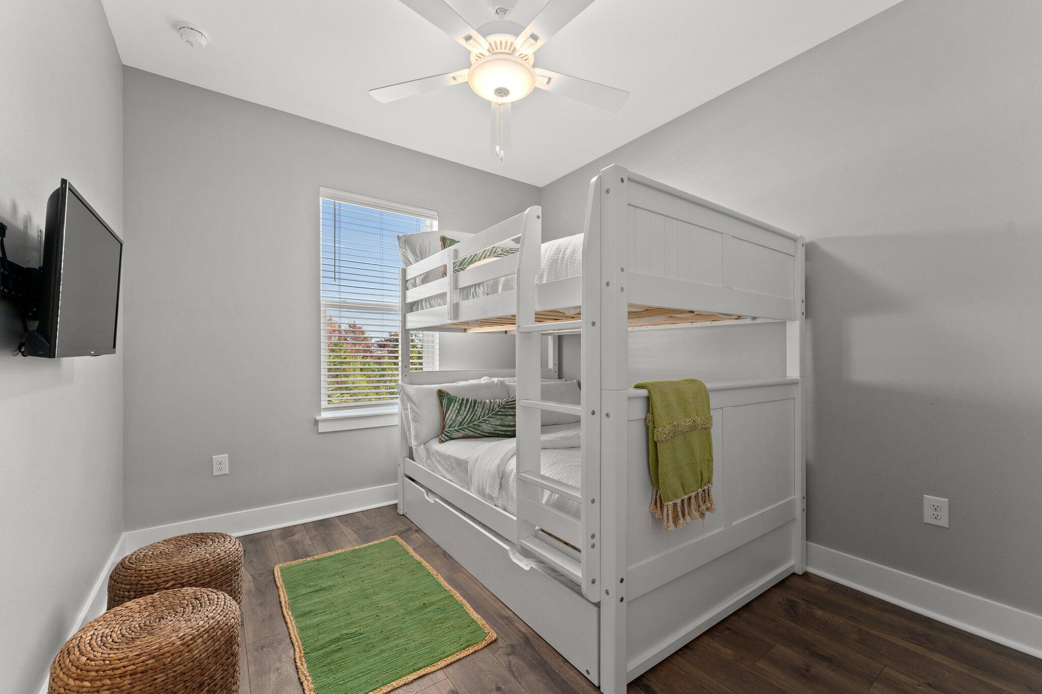 157 West Willow Mist Road Inlet Beach, FL 32461 - Photo 31 of 59 a bedroom with a bed and a window