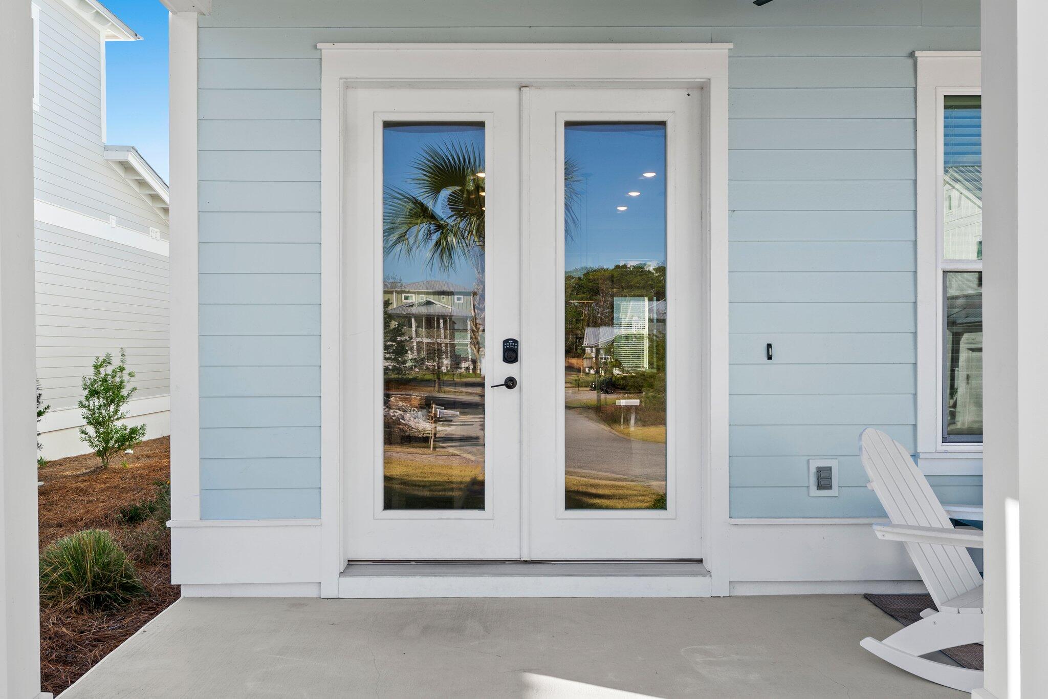 157 West Willow Mist Road Inlet Beach, FL 32461 - Photo 5 of 59 a view of a entryway door of the house