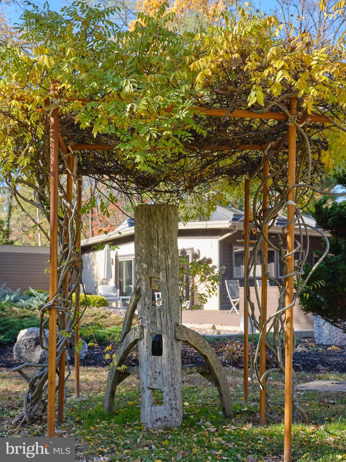 1886 Aquetong Road New Hope, PA 18938 - Photo 53 of 68 pergola
