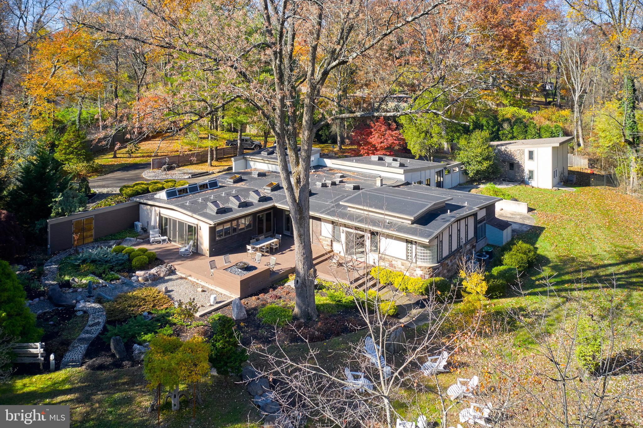 1886 Aquetong Road New Hope, PA 18938 - Photo 56 of 68 aerial landscape