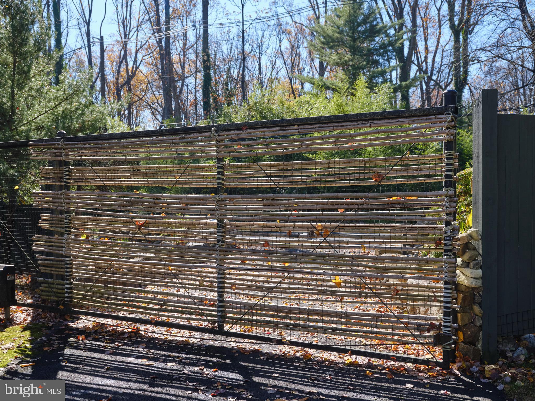 1886 Aquetong Road New Hope, PA 18938 - Photo 67 of 68 gated driveway entry
