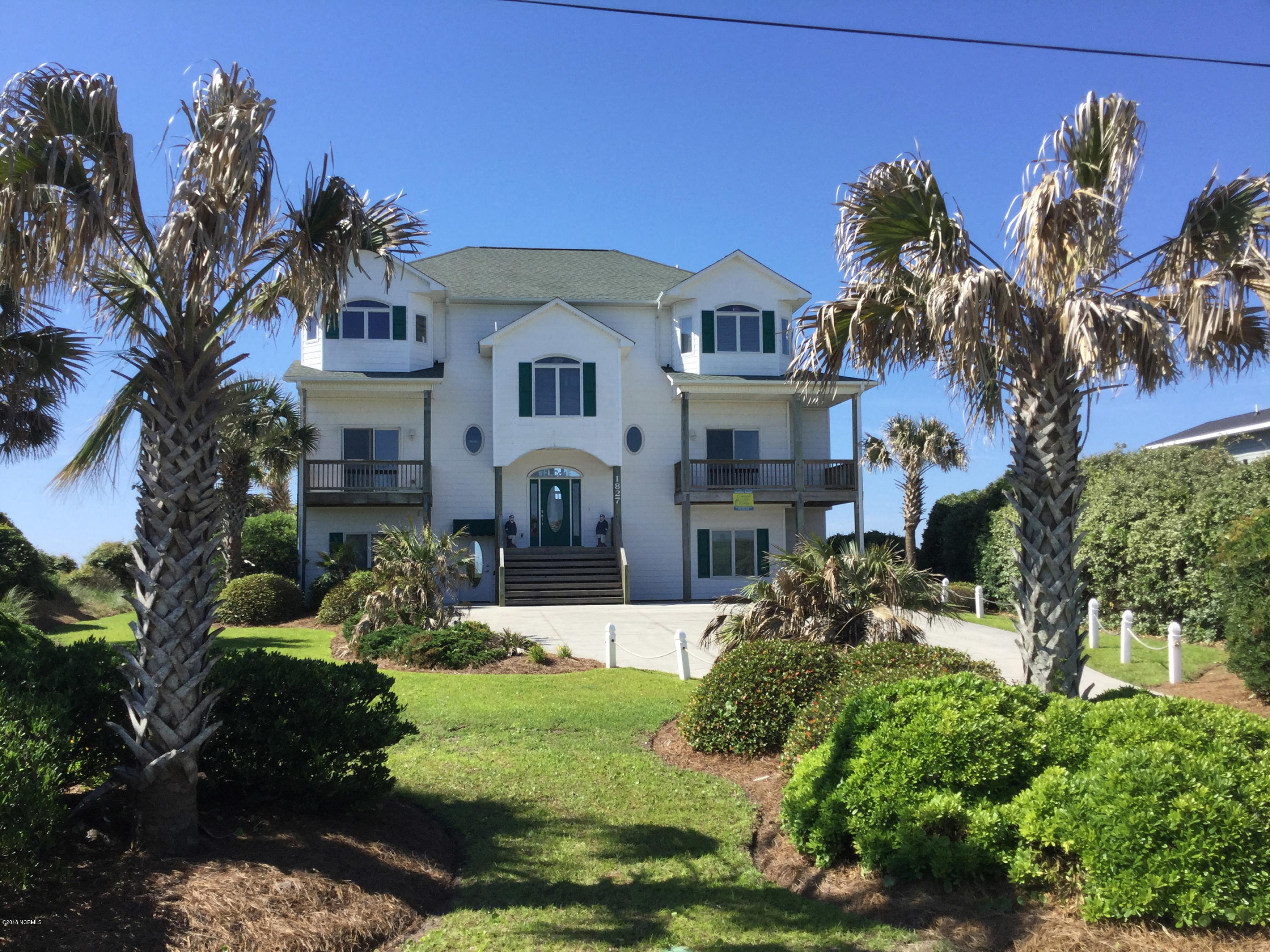 1827 Salter Path Road Indian Beach, NC 28512 - Photo 1 of 4 Direct Ocean Front Sand Castle