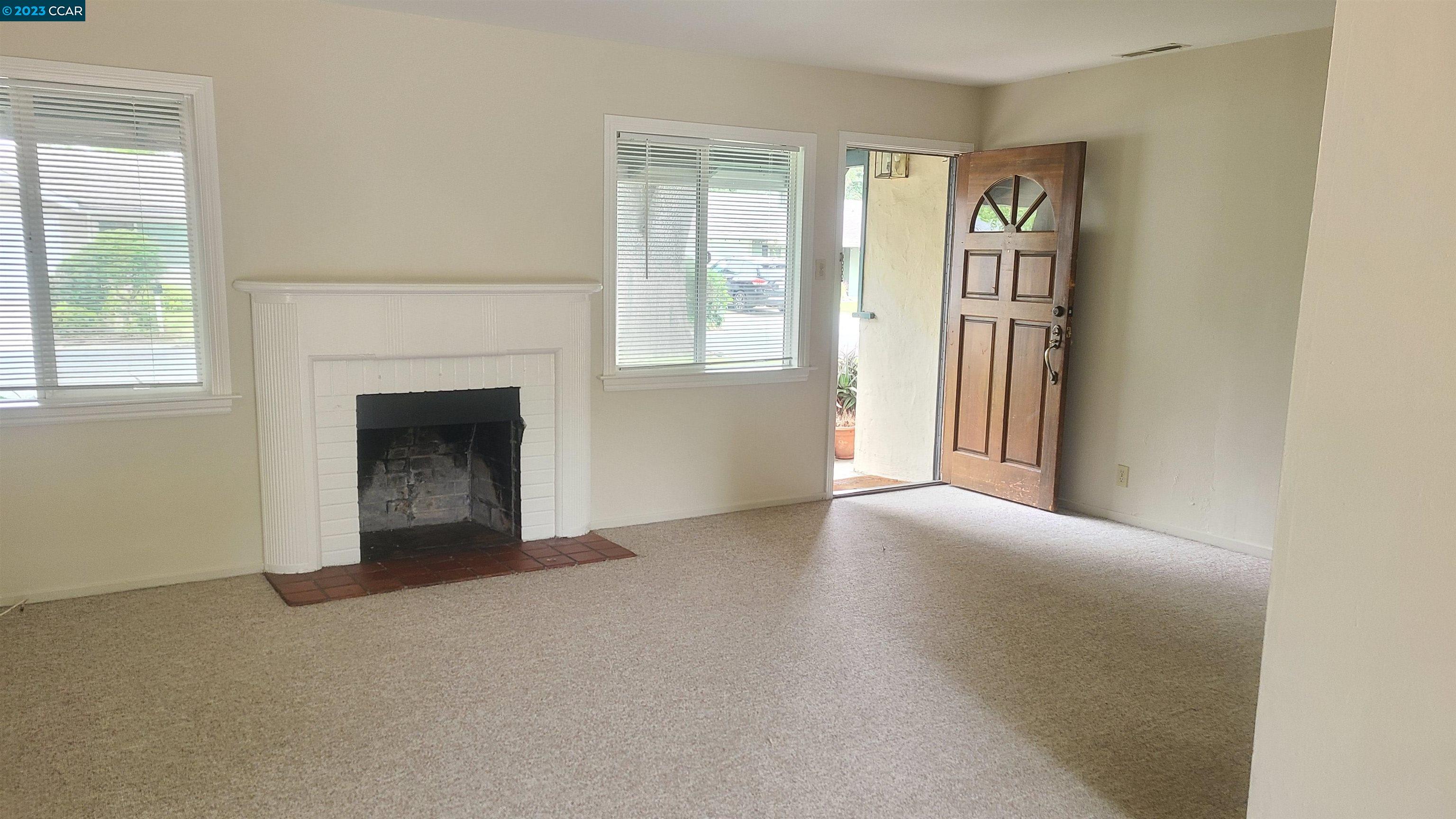 249 Evelyn Drive Pleasant Hill, CA 94523 - Photo 10 of 18 a view of empty room with front door
