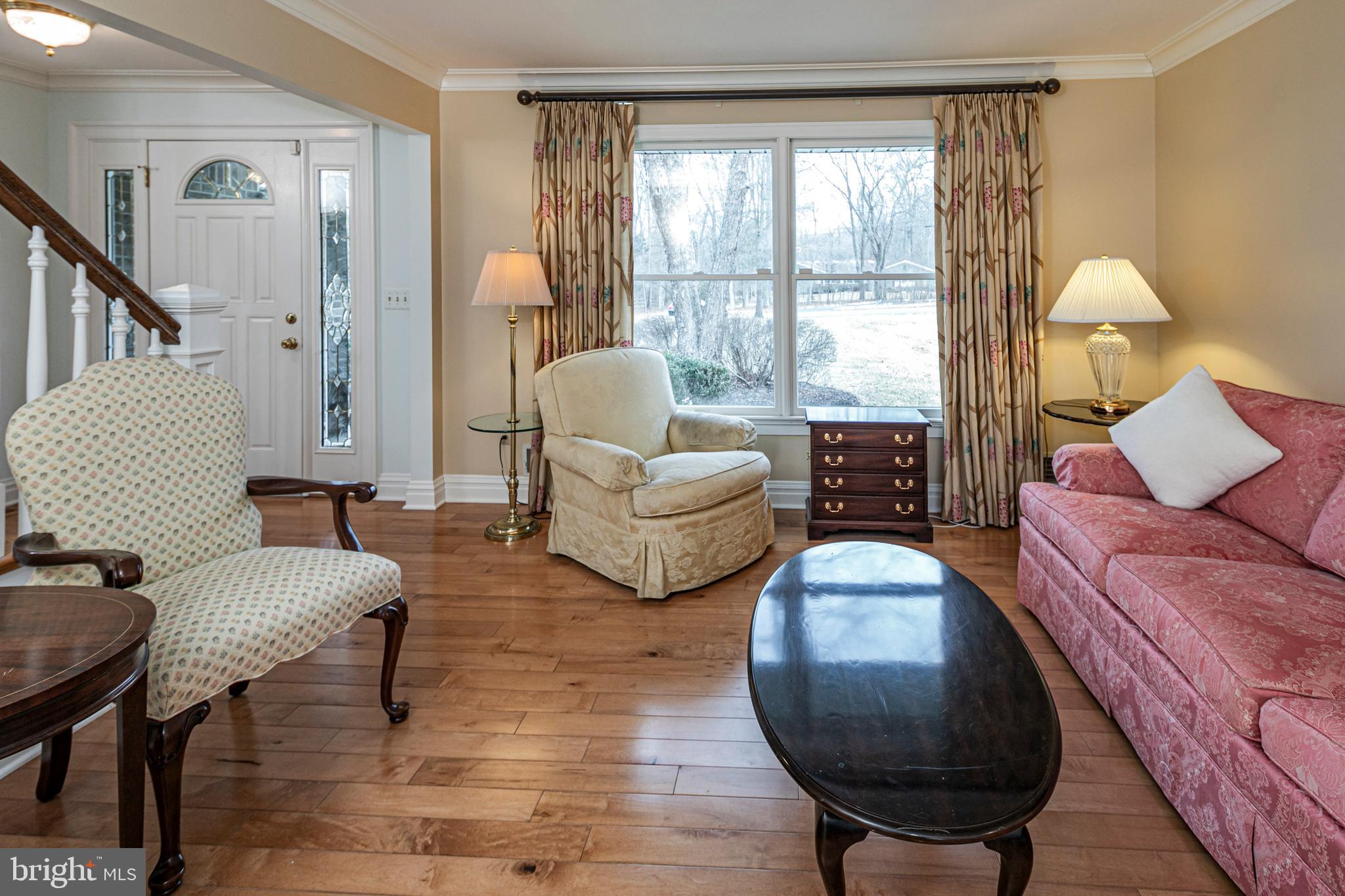 6 Nelson Ridge Road Princeton, NJ 08540 - Photo 6 of 41 a living room with furniture and a large window