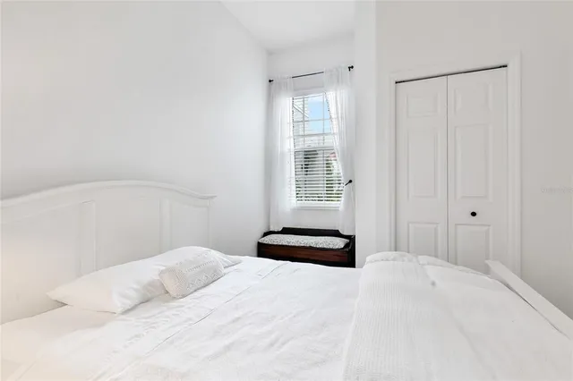 a outdoor view with a seating space