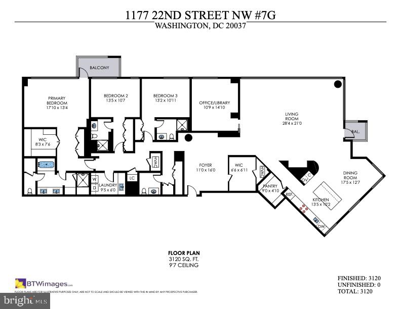 1177 22nd Street Northwest, Unit 7G Washington, DC 20037 - Photo 21 of 33