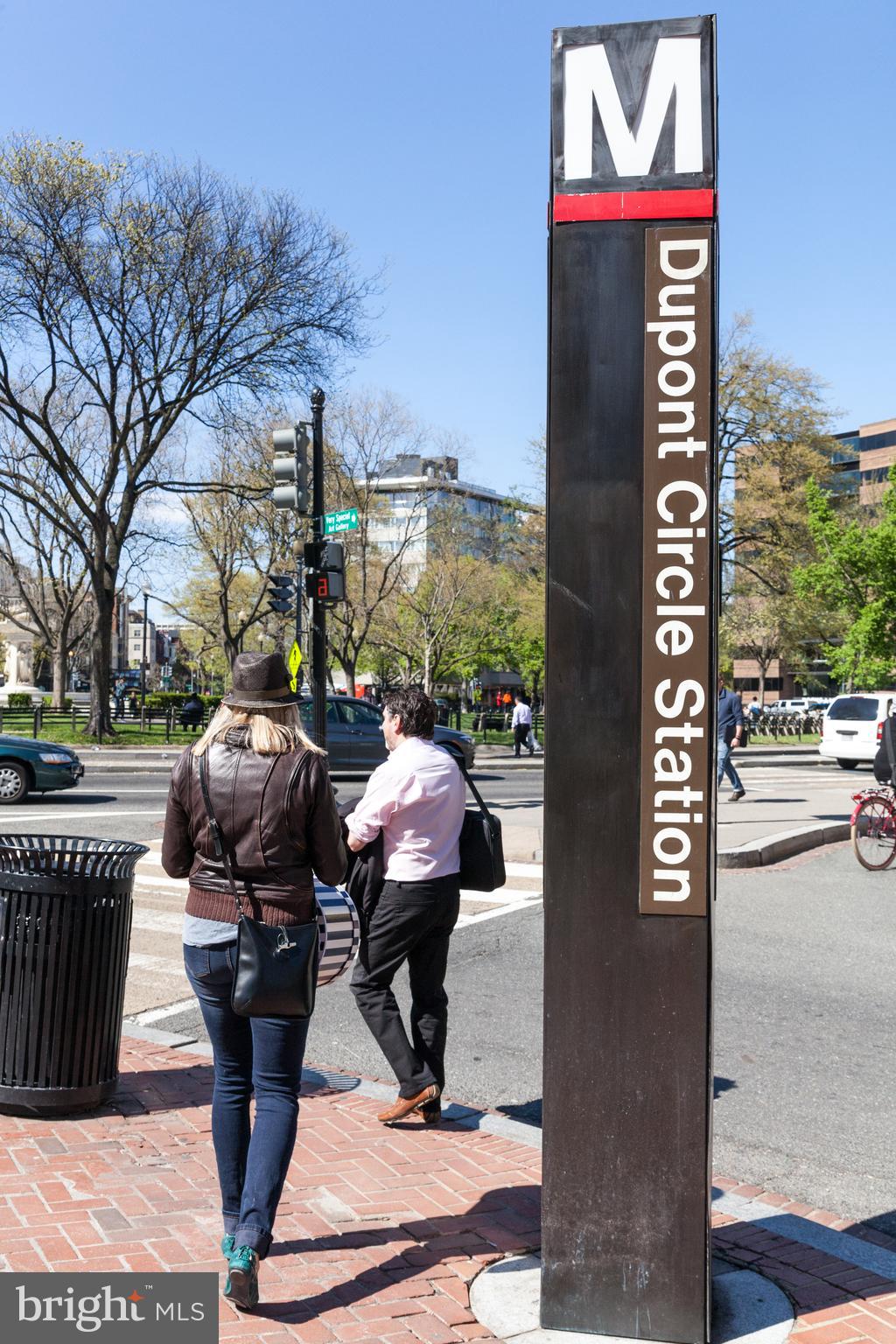 1177 22nd Street Northwest, Unit 7G Washington, DC 20037 - Photo 28 of 33 Dupont Metro Stop