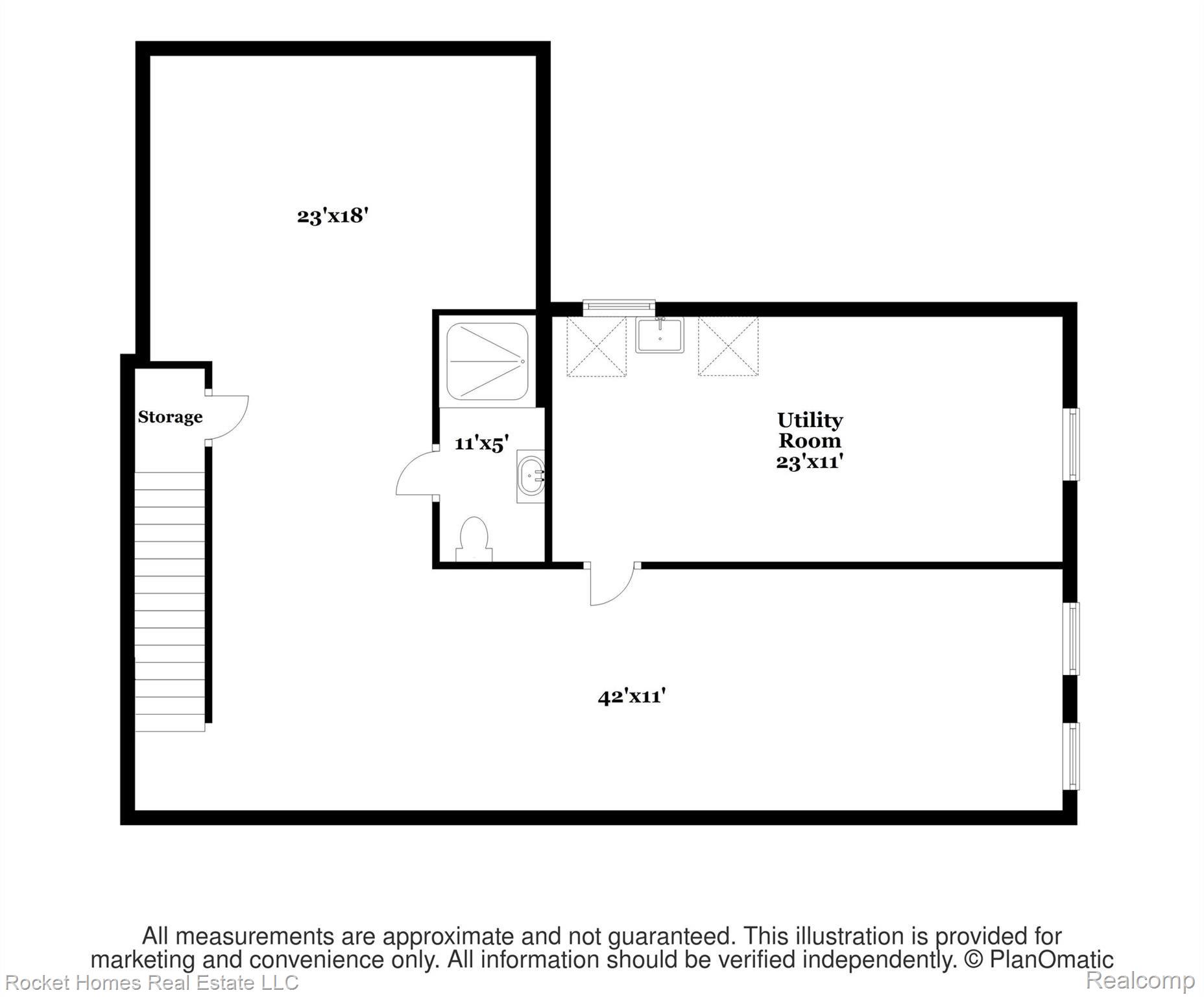 720 Merrimac Road Canton, MI 48188 - Photo 26 of 27 floorplan-lower-412210.jpg