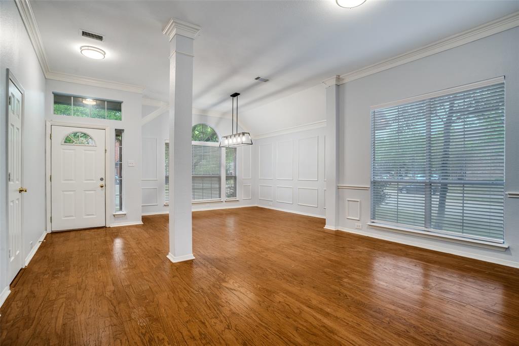 901 Autumn Ridge Drive McKinney, TX 75072 - Photo 4 of 24 a view of empty room with wooden floor and fan