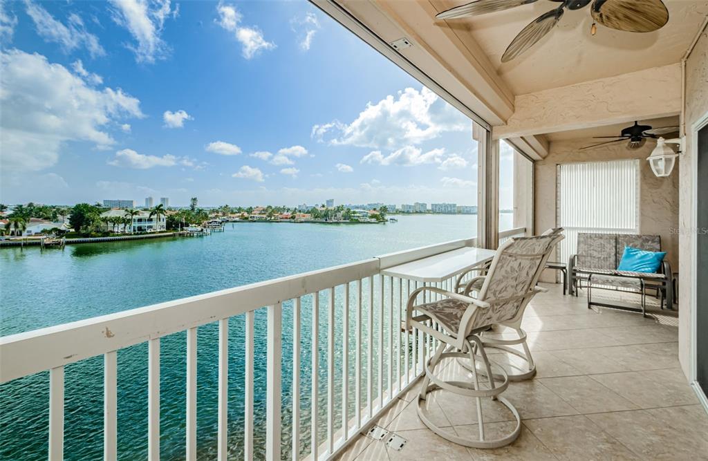 9357 Blind Pass Road, Unit 304 St. Pete Beach, FL 33706 - Photo 1 of 1 View from balcony