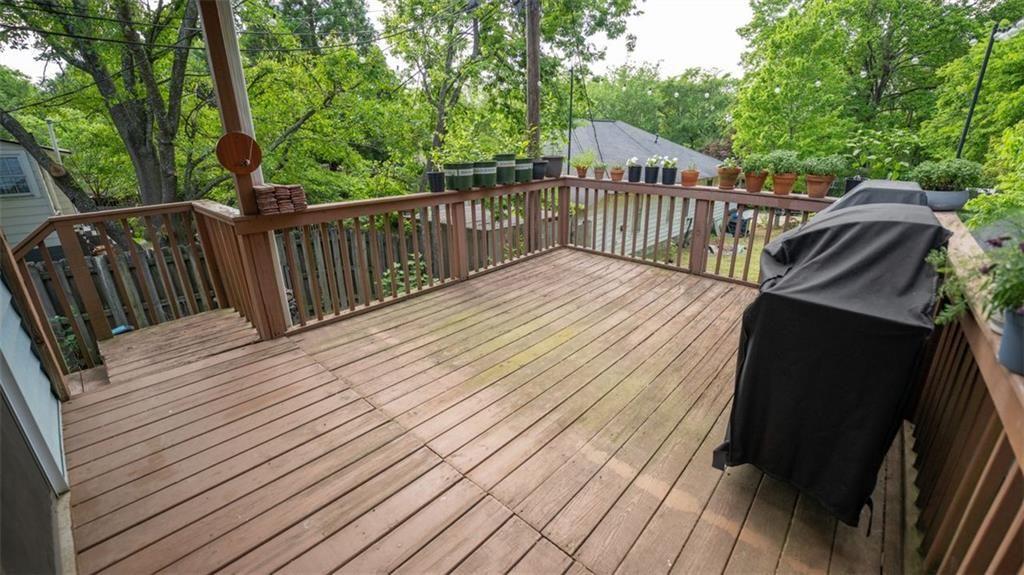 2881 Parrott Avenue Northwest Atlanta, GA 30318 - Photo 32 of 32 a view of a wooden deck