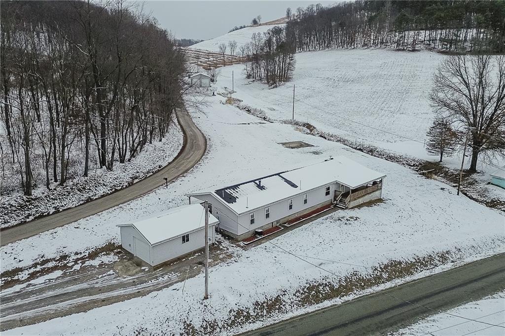 42 Gress Road Creekside, PA 15732 - Photo 41 of 41 a view of roof with wooden floor and outdoor seating