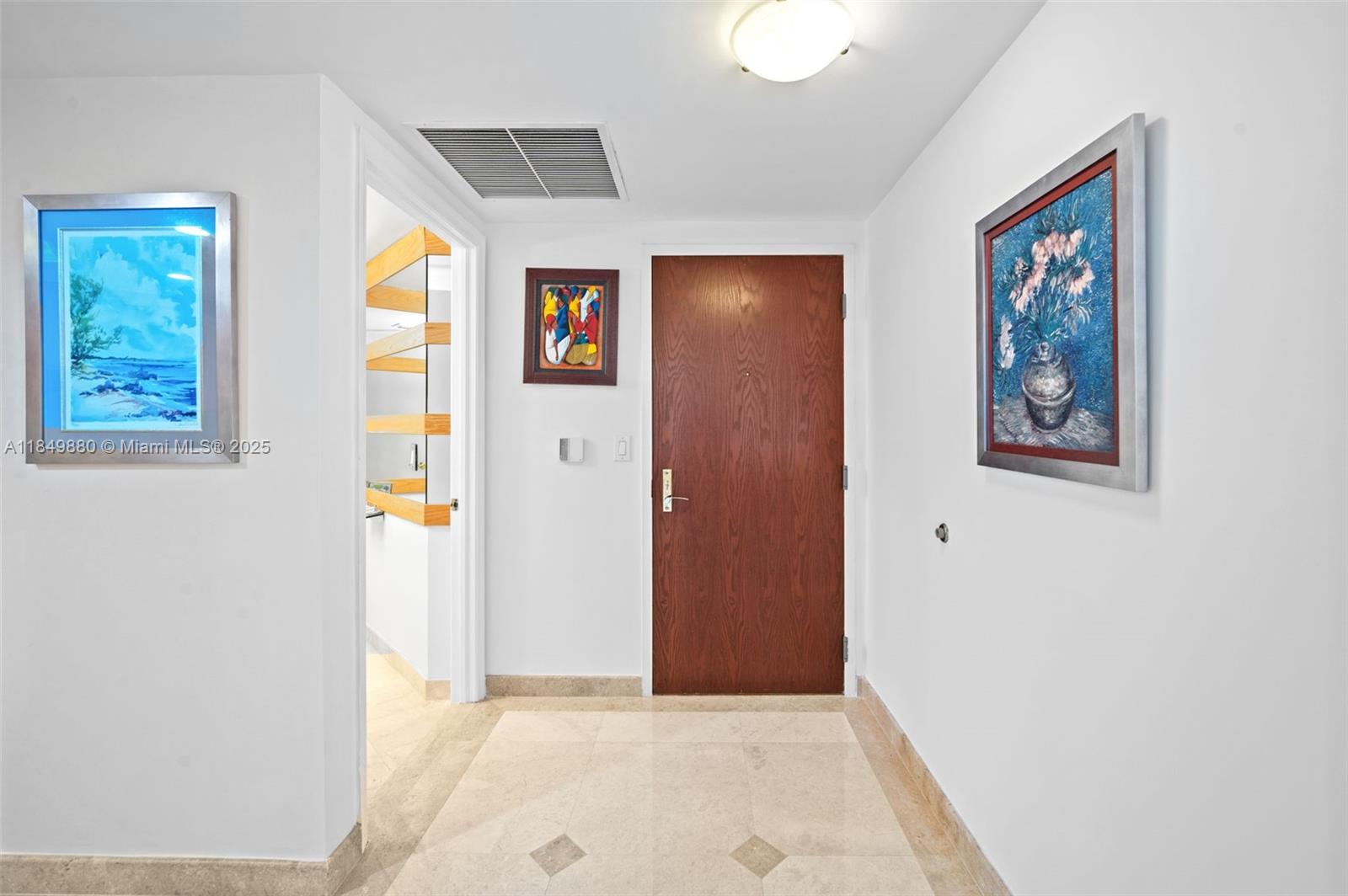 9595 Collins Avenue, Unit N7D Surfside, FL 33154 - Photo 8 of 32 an entryway and a window in a room