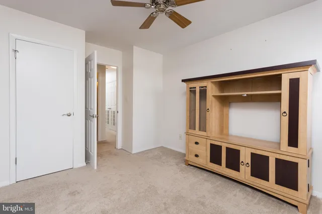 a view of an entryway with a room