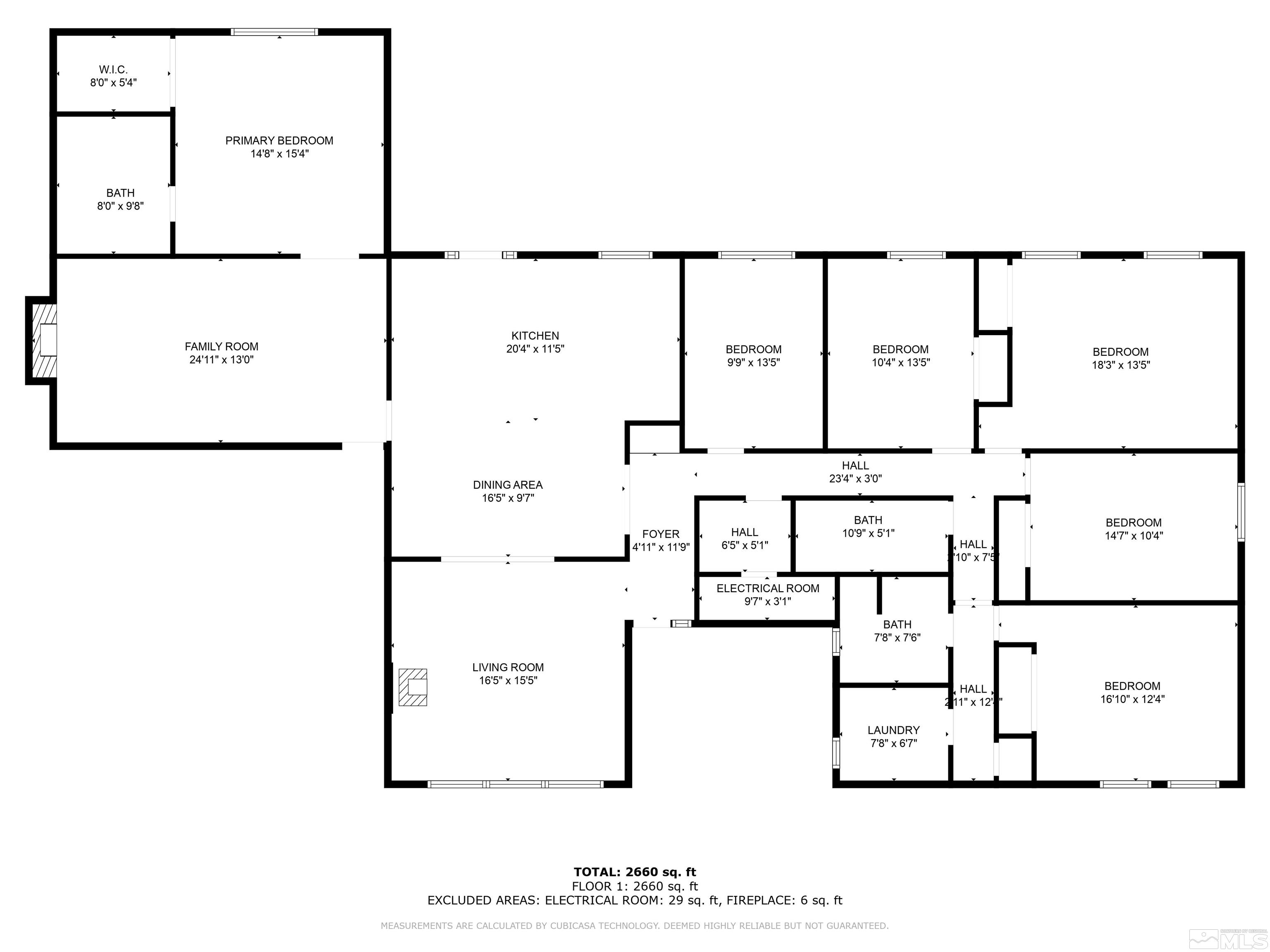 14230 Riata Circle Reno, NV 89521 - Photo 3 of 40 a picture of a floor plan