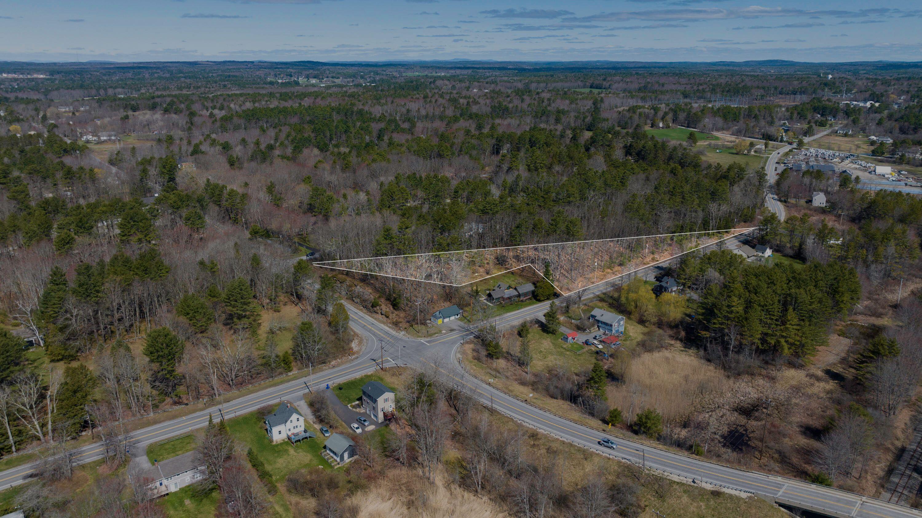 172 B Middle Road Cumberland Center, ME 04021 - Photo 3 of 9 survey aerial of lot