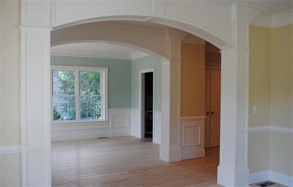 19 MacArthur Road Wellesley, MA 02482 - Photo 6 of 10 a view of empty room with wooden floor and fan
