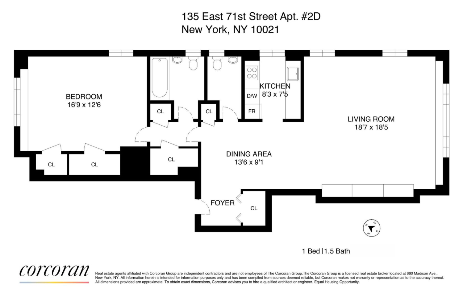 135 East 71st Street, Unit 2D Manhattan, NY 10021 - Photo 8 of 8