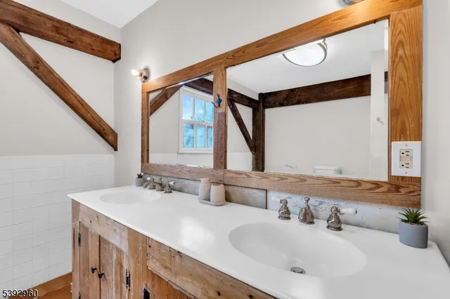 a bathroom with a sink and a bathtub