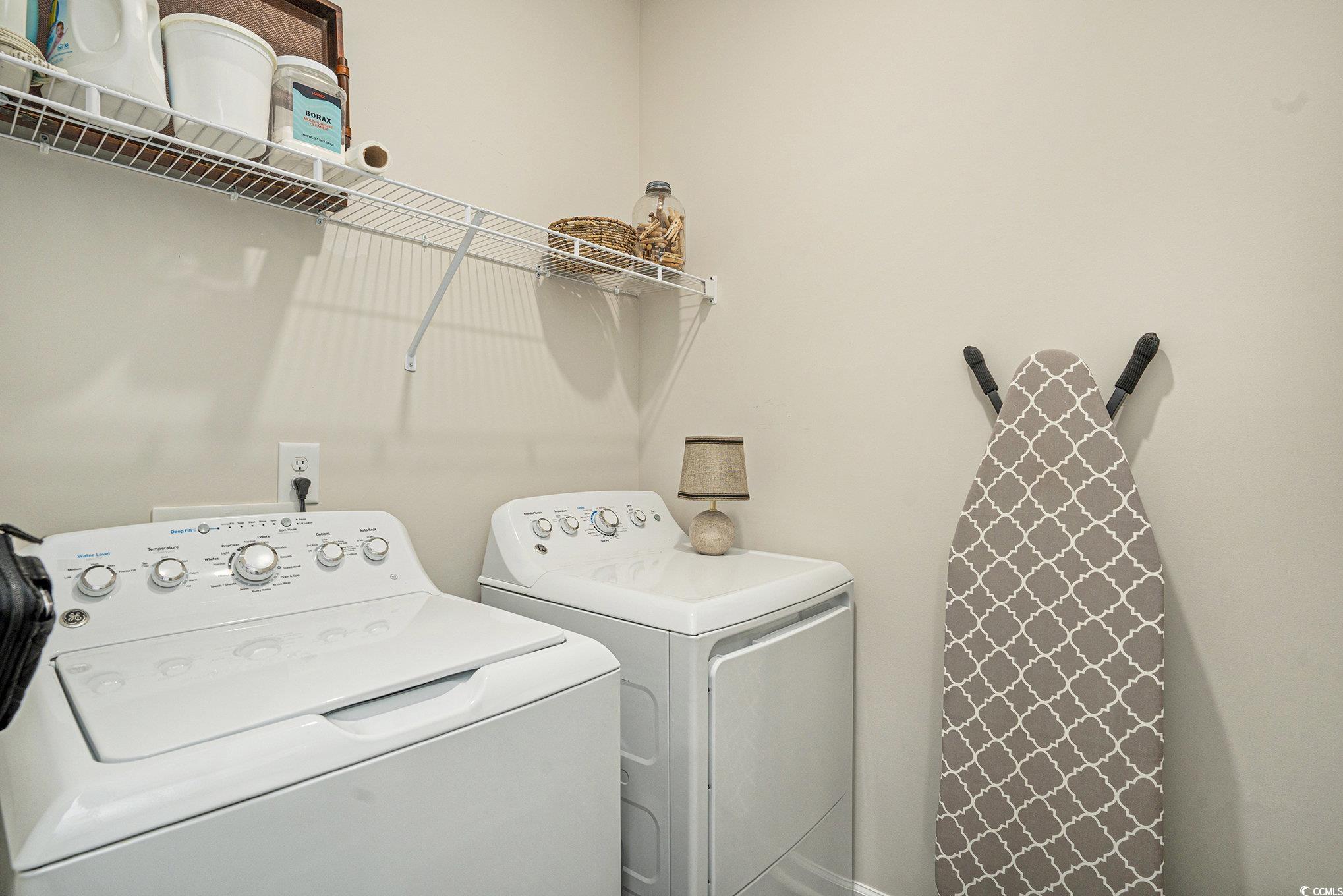 132 Columbus Street Conway, SC 29526 - Photo 17 of 39 Washroom featuring washing machine and dryer