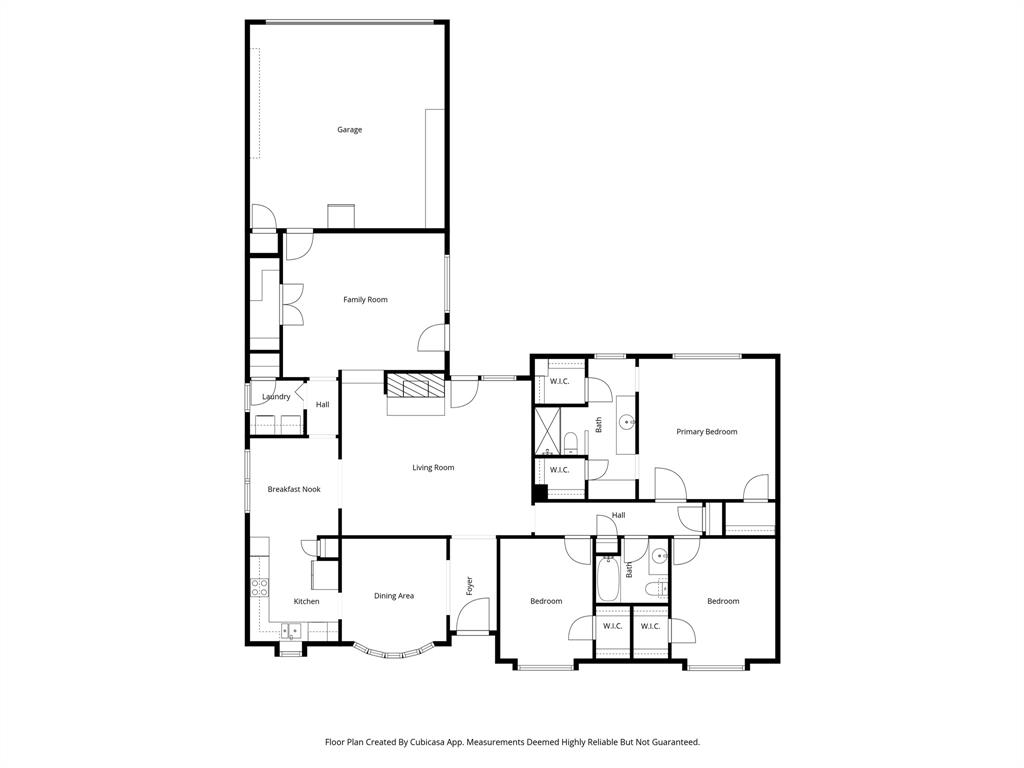 2307 Castle Rock Road Carrollton, TX 75007 - Photo 33 of 34 Floor plan