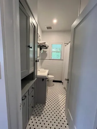 a close view of a washer and dryer