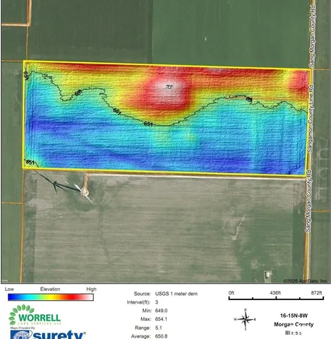 Sangamon Morgan County Road, Alexander, IL 62601
