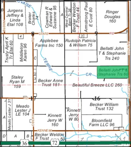 Sangamon Morgan County Road, Alexander, IL 62601