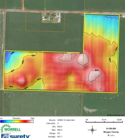 Sangamon Morgan County Road, Alexander, IL 62601