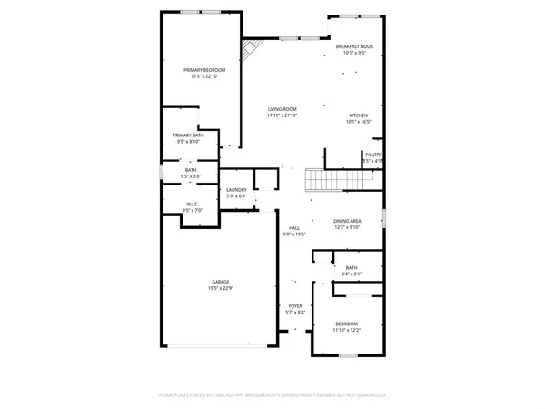 an outdoor space with patio