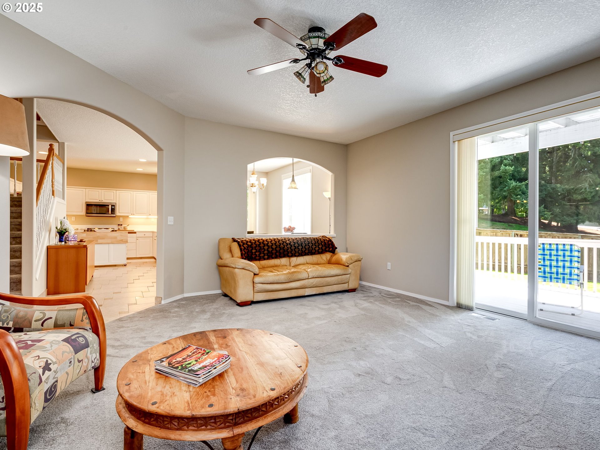 756 Sunset Ridge Drive Washougal, WA 98671 - Photo 20 of 47 a view of a livingroom with furniture and a fireplace