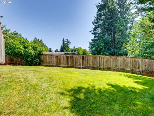 a view of a wooden deck